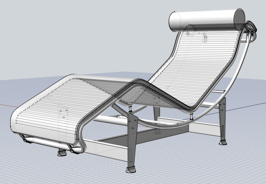 Le Corbusier Chaise Lounge Dimensions